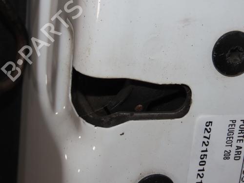 Used Right rear door Right rear door PEUGEOT 208 I (CA_, CC_) 1.6 HDi (92 hp) 39387216 39387216