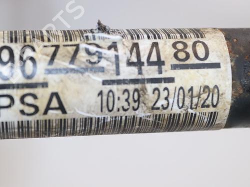 Left front driveshaft CITROËN BERLINGO (ER_, EC_) 1.5 BlueHDi 130 (ECYHZJ, ECYHZR) | BP31820604M38