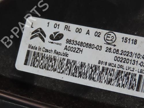 Used Left daytime light CITROËN C3 III (SX) 1.2 PureTech 82 (83 hp) 29577894