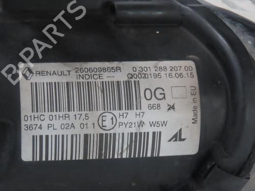 Left headlight RENAULT MEGANE III Hatchback (BZ0/1_, B3_) 1.5 dCi (BZ09, BZ0D, BZ1W, BZ29, BZ14) | BP40484570C28 - Image 2
