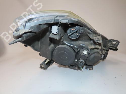 Used Left headlight RENAULT CLIO III (BR0/1, CR0/1) 1.2 16V (BR02, BR0J, BR11, CR02, CR0J, CR11) (75 hp) 27992994