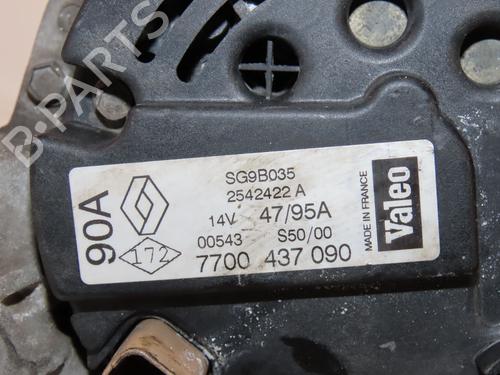 Alternator RENAULT CLIO II (BB_, CB_) 1.2 16V (BB05, BB0W, BB11, BB27, BB2T, BB2U, BB2V, CB05,... | BP18059017M7 