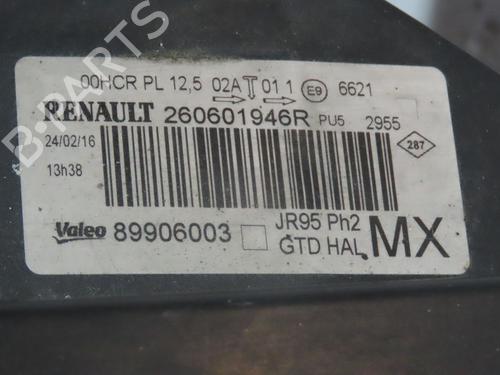 Used Left headlight RENAULT SCÉNIC III (JZ0/1_) 1.5 dCi (110 hp) 26535046