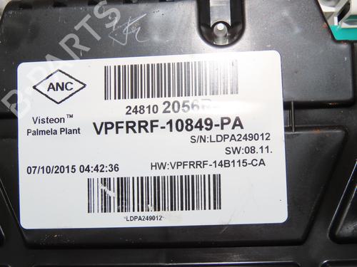 Instrument cluster RENAULT CAPTUR I (J5_, H5_) 0.9 TCe 90 | BP16487641C47