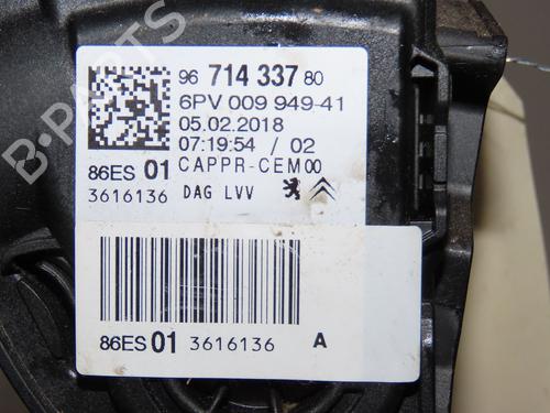 Pedal PEUGEOT 208 I (CA_, CC_) 1.6 HDi / BlueHDi 75 | BP23159432I4