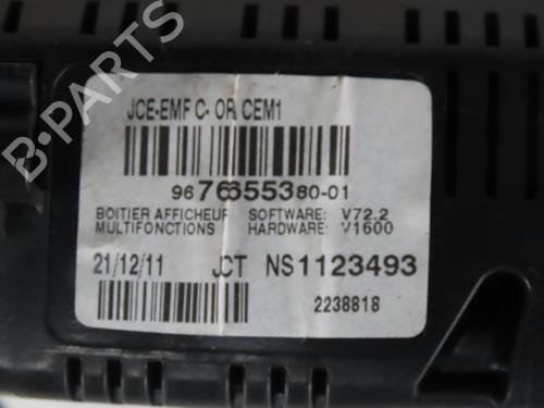 Multifunctionele display PEUGEOT 207 (WA_, WC_) 1.4 HDi (68 hp) 30139969