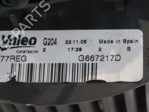 Used Heater blower motor RENAULT MODUS / GRAND MODUS (F/JP0_) 1.5 dCi (JP0G, JP0H) (106 hp) 27169336