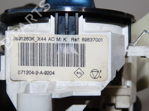 Climate control RENAULT TWINGO II (CN0_) 1.5 dCi (CN0E) | BP23161257I5