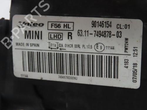 Right headlight MINI MINI CLUBMAN (F54) Cooper | BP29137236C29 - Image 3