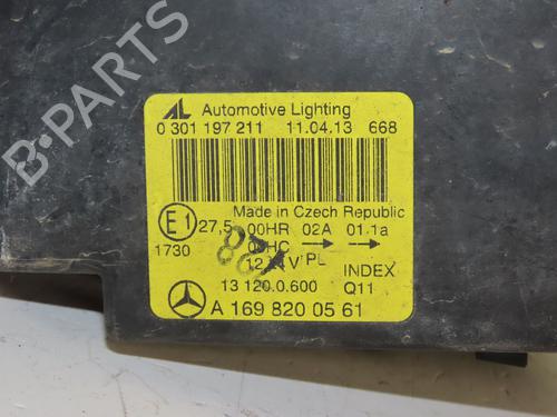 Left headlight MERCEDES-BENZ A-CLASS (W169) A 180 CDI (169.007, 169.307) | BP31984416C28 