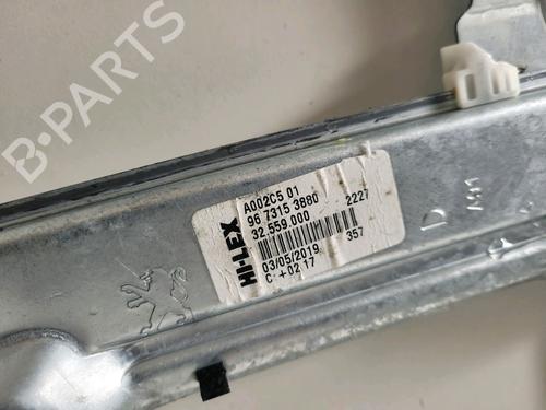 Used Rear right window mechanism Rear right window mechanism PEUGEOT 208 I (CA_, CC_) 1.2 VTi 68 / PureTech 68 (68 hp) 9027817 9027817