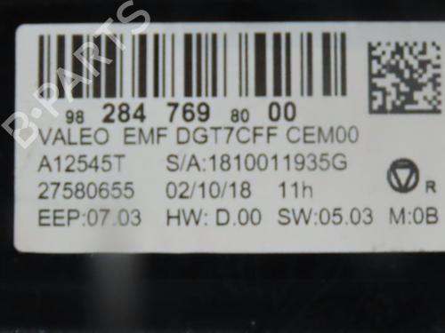 Display PEUGEOT 308 SW II (LC_, LJ_, LR_, LX_, L4_) 1.5 BlueHDi 100 (102 hp) 26197500