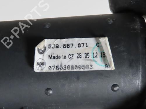 Rear parcel shelf SKODA FABIA II Combi (545) 1.6 TDI | BP31140937C85