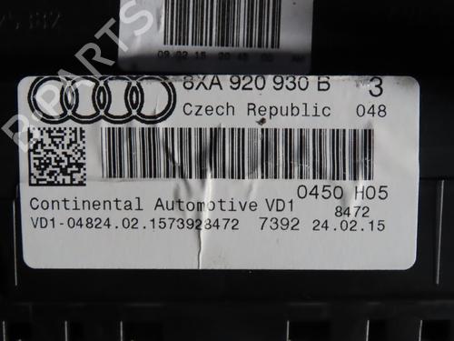 Instrument cluster AUDI A1 Sportback (8XA, 8XF) 1.4 TDI | BP23161420C47