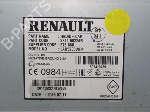 Radio DACIA DUSTER (HS_) 1.2 TCe 125 | BP23161616E6 