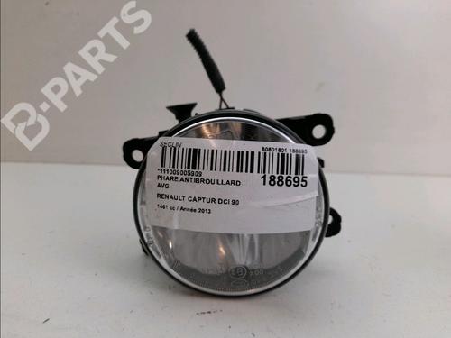 Used Left front fog light Left front fog light RENAULT CAPTUR I (J5_, H5_) 1.5 dCi 90 (J5N4, J5M5, J5MW, J5M6, J5AL, J5AJ) (90 hp) 11170732 11170732