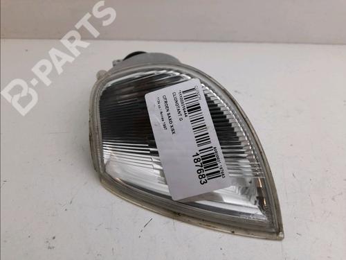 Used Left front indicator CITROËN SAXO (S0, S1) 1.1 X, SX (60 hp) 11333556
