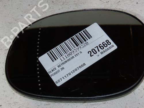 Left mirror PEUGEOT 206 Hatchback (2A/C) 1.1 i | BP23898811C26 