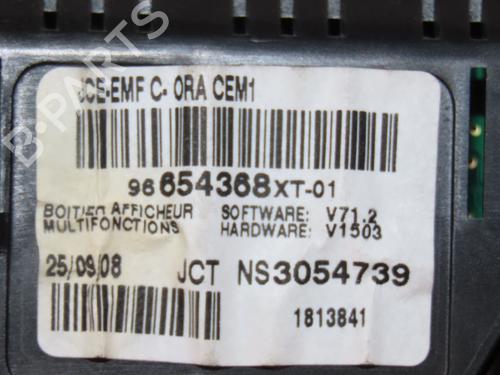 Display monitor CITROËN C3 I (FC_, FN_) 1.4 HDi | BP29985456C48