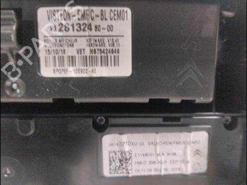 Display CITROËN C3 III Van (SX_, SY_) BlueHDi 100 (102 hp) 10769767