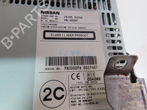 Radio NISSAN NOTE (E11, NE11) 1.5 dCi | BP18316780E6