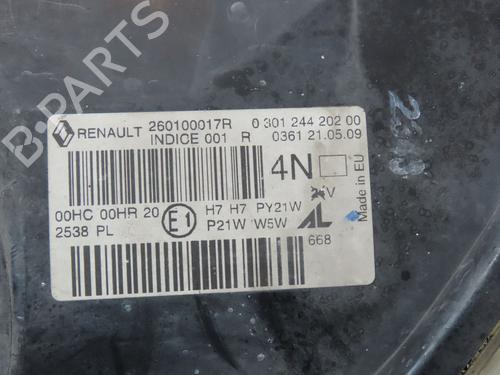 Right headlight RENAULT MEGANE III Hatchback (BZ0/1_, B3_) 1.5 dCi | BP36028856C29 - Image 2