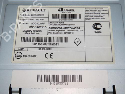 Radio RENAULT TWINGO II (CN0_) 1.5 dCi 75 | BP24487948E6 