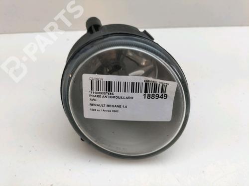 Used Left front fog light Left front fog light RENAULT MEGANE I Coach (DA0/1_) 1.6 16V (DA0B, DA04, DA11) (107 hp) 11194185 11194185