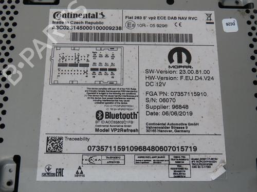 Radio FIAT DOBLO Cargo (263_) 1.6 D Multijet (263WXD1B, 263WXR1B, 263WXX1B, 263ZXD1B,... | BP33997878E6 - Image 3