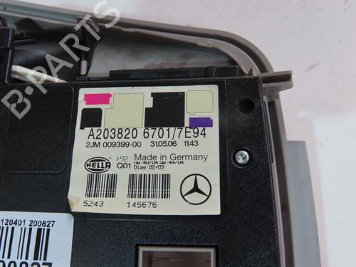 Interior roof light MERCEDES-BENZ C-CLASS (W203) C 200 CDI (203.007) | BP18543825I8 