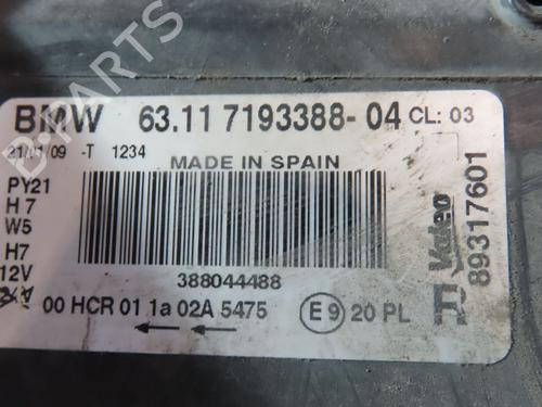 Used Right headlight BMW 1 (E87) 118 d (143 hp) 26876842