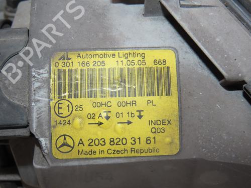 Left headlight MERCEDES-BENZ C-CLASS (W203) C 220 CDI (203.008) | BP24535229C28 