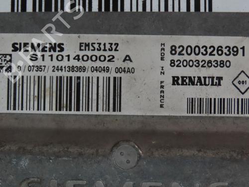 Motorstyringsenhet RENAULT TWINGO I (C06_) 1.2 (C066, C068) (58 hp) 29170917