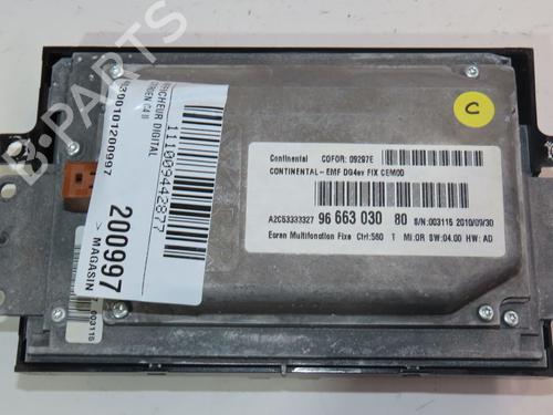 Used Display monitor CITROËN C4 II (NC_) 1.6 HDi 110 (112 hp) 25376990