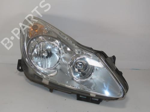 Højre forlygte OPEL CORSA D (S07) 1.3 CDTI (L08, L68) (75 hp) 30502007