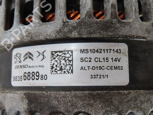 Alternator CITROËN C4 III (BA_, BB_, BC_) 1.2 PureTech 155 (BAHNNB, BAHNJD) | BP27622089M7