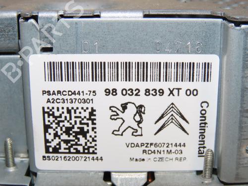 Used Radio CITROËN C3 II (SC_) 1.0 VTi 68 (68 hp) 23161605