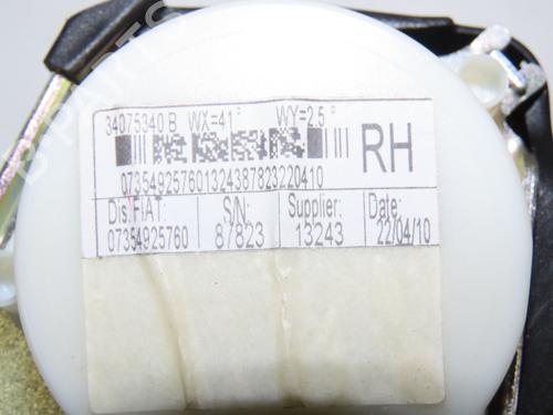 Used Rear right belt tensioner FIAT 500 (312_) 1.2 (312AXA1A) (69 hp) 16188825