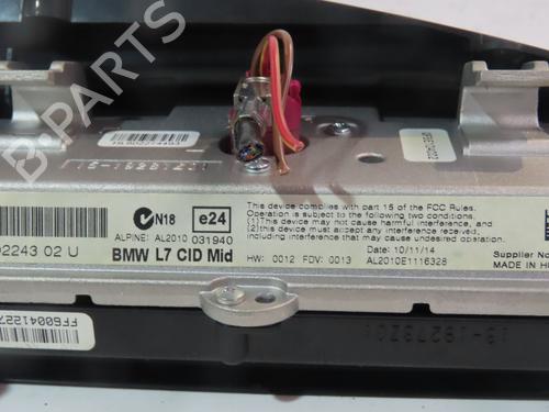 Used Display monitor BMW 2 Coupe (F22, F87) 218 d (143 hp) 29170940