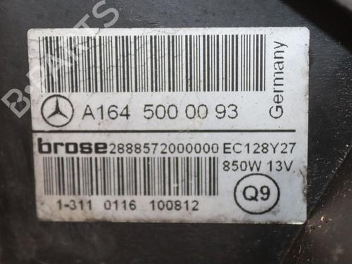 Radiator fan MERCEDES-BENZ M-CLASS (W164) ML 350 CDI 4-matic (164.125, 164.124) | BP30117675M35