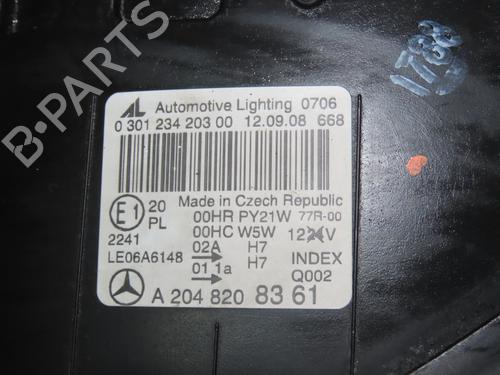 Left headlight MERCEDES-BENZ CLC-CLASS (CL203) CLC 220 CDI (203.708) | BP20128654C28