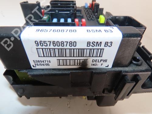 Fuse box PEUGEOT 807 (EB_) 2.2 HDi | BP29758723E1