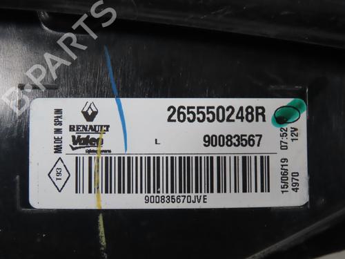 Used Left tailgate light Left tailgate light RENAULT MEGANE IV Hatchback (B9A/M/N_) 1.5 Blue dCi 95 (B9A2, B9A6) (95 hp) 34175603 34175603