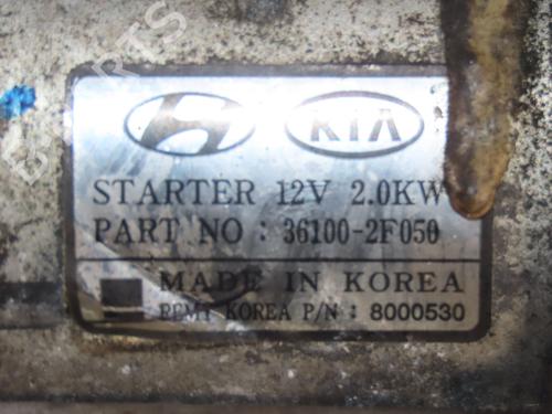 Starter HYUNDAI SANTA FÉ III (DM, DMA) 2.2 CRDi 4WD | BP31162433M8 