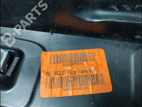 Rear spoiler RENAULT CLIO IV (BH_) 0.9 TCe 90 (BHNF, BHMA, BHMH, BHJK, BHJR) | BP10361655C96 