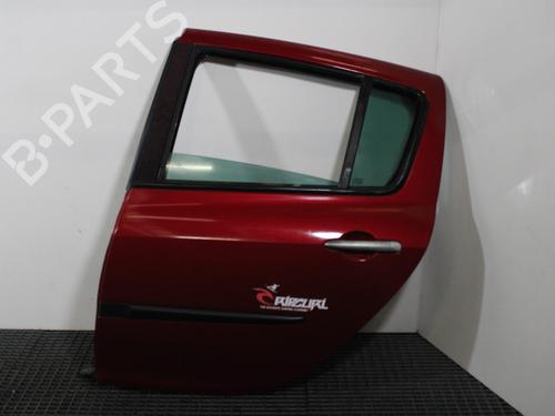 Used Left rear door RENAULT CLIO III (BR0/1, CR0/1) 1.2 Ethanol (CR1U, BR1U) (75 hp) 15886679