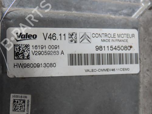Used Engine control unit (ECU) PEUGEOT 208 I (CA_, CC_) 1.2 VTI 82 (82 hp) 30798160