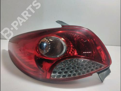 Used Left taillight Left taillight PEUGEOT 206+ (2L_, 2M_) 1.4 HDi eco 70 (68 hp) 10714906 10714906