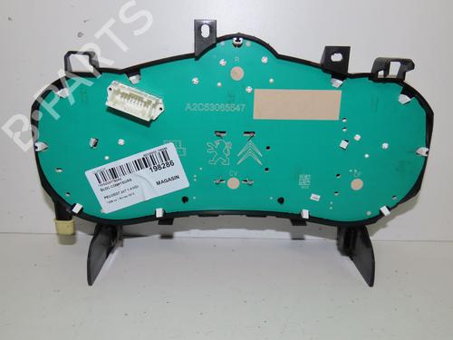 Instrument cluster PEUGEOT 207 (WA_, WC_) 1.4 HDi | BP16356051C47 