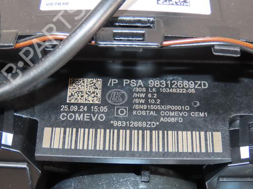 Steering column stalk CITROËN C5 AIRCROSS (A_) 1.2 Hybrid 136 (ARHPYJ) | BP33894171I23  - Image 6